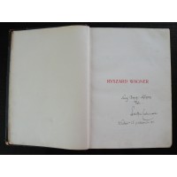 Ryszard Wagner(=Nauka i Sztuka, t. 12), Zdzisław Jachimecki.  Polska, Lwów, pocz. XX wieku.
